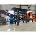 Mobile trailer type Stone Jaw Crusher crushing plant